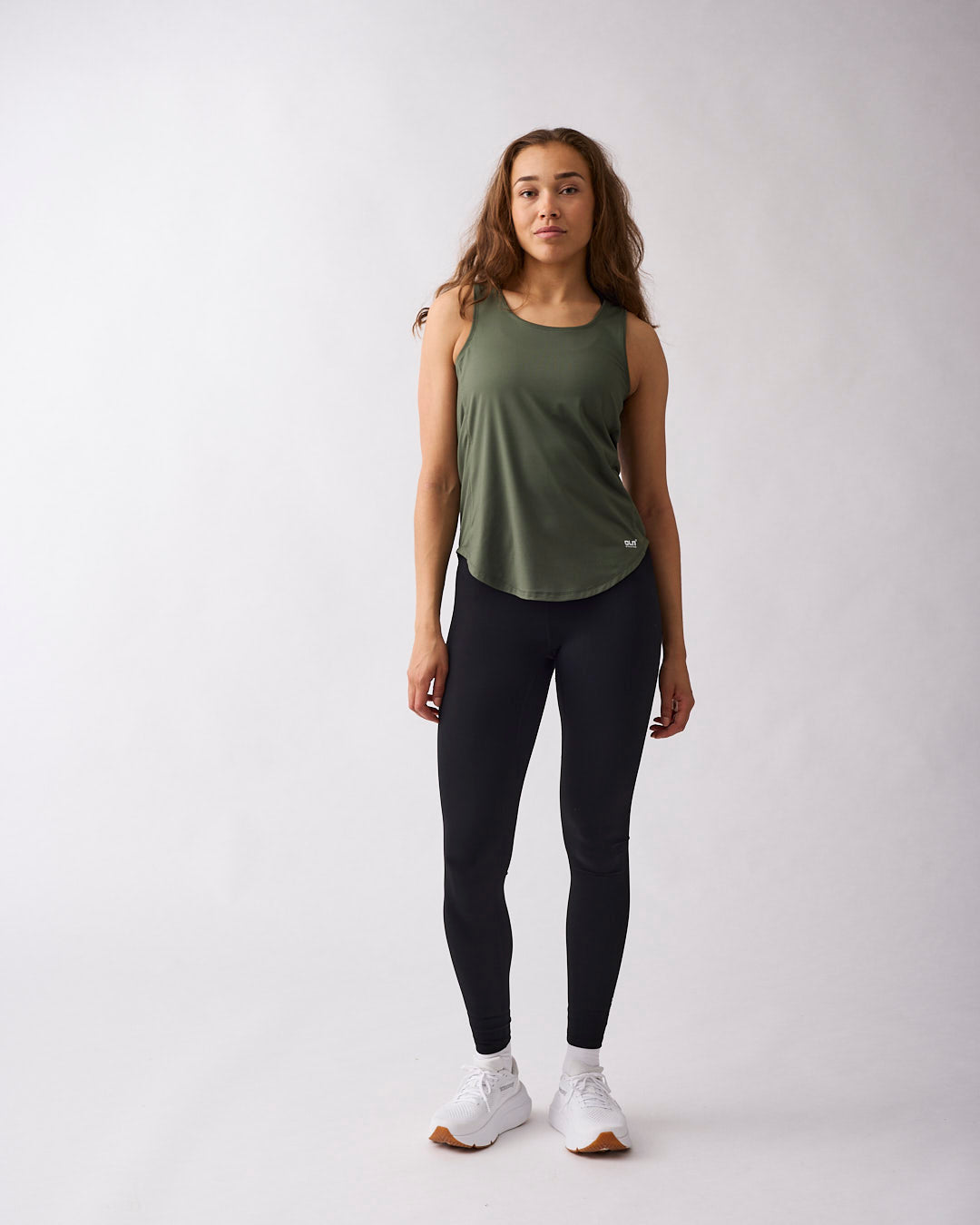 Leya tank Moss green
