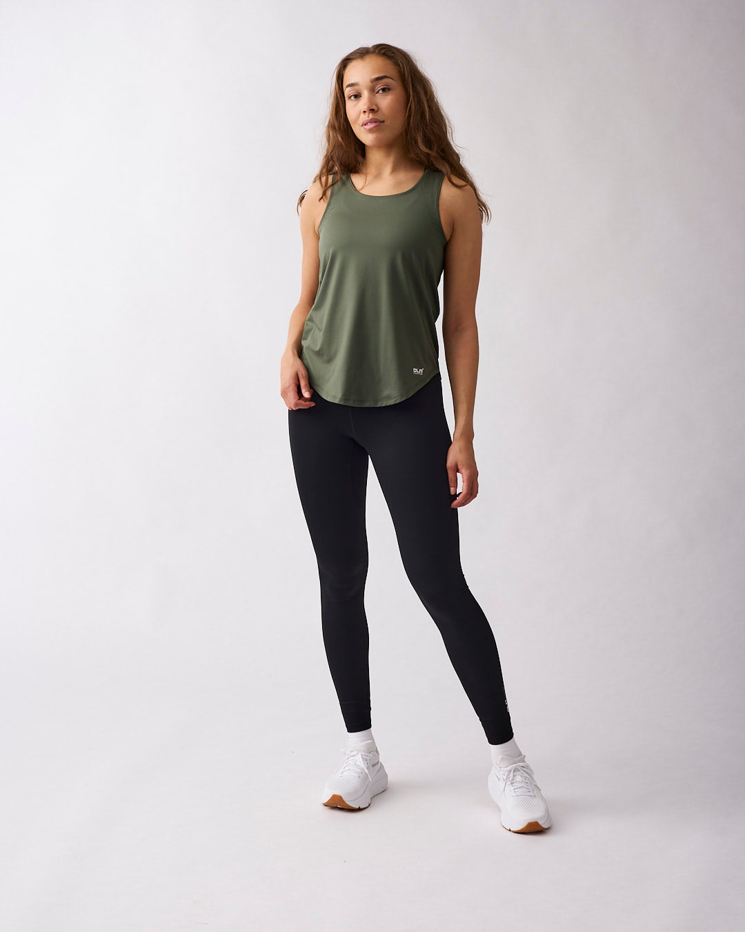Leya tank Moss green
