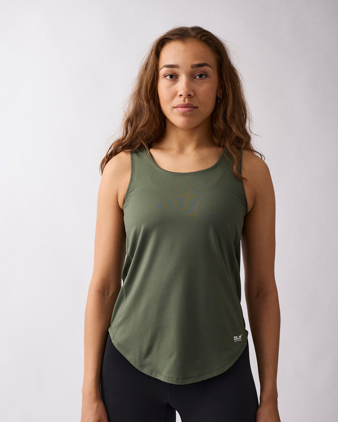 Leya tank Moss green