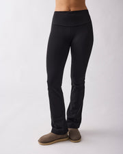 Warm flared tights Tall Black