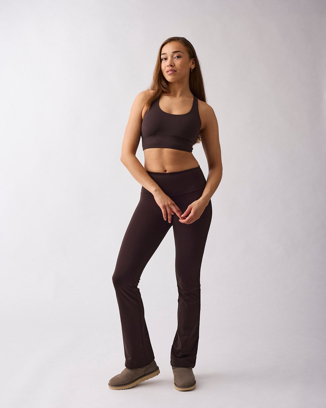 Pep sport bra Coffee