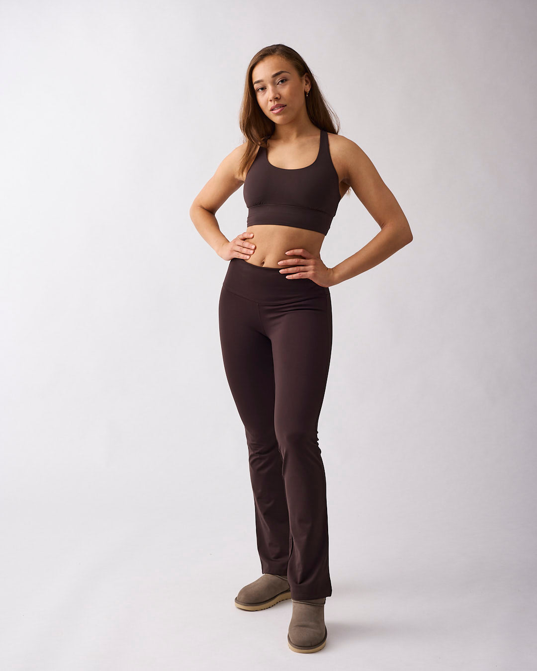 Pep sport bra Coffee
