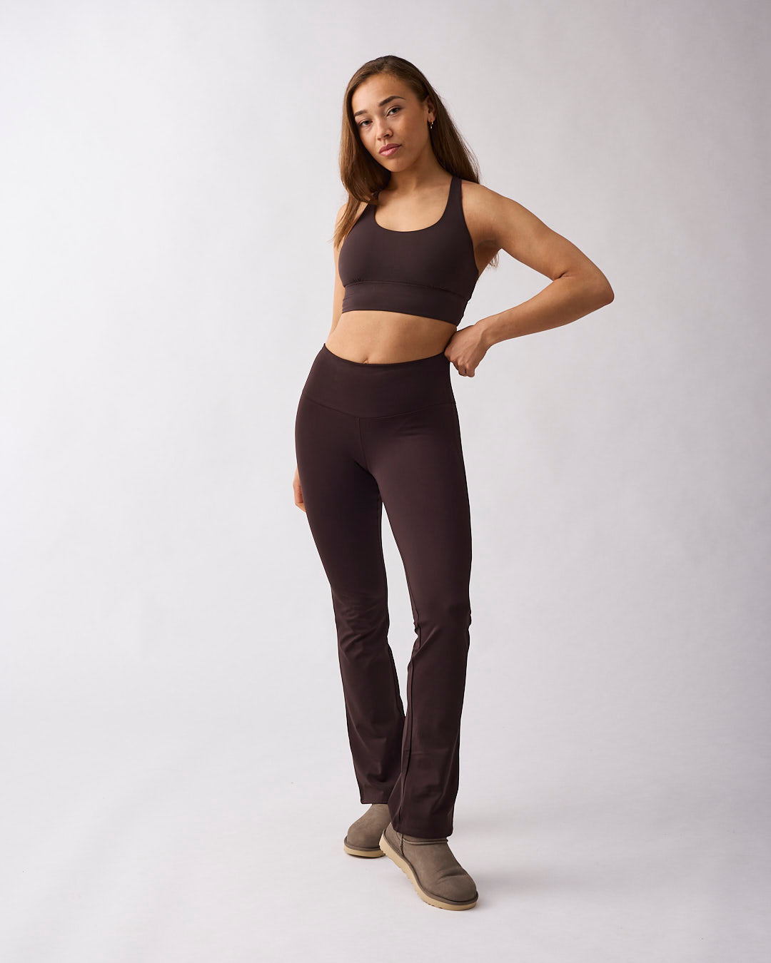 Pep sport bra Coffee