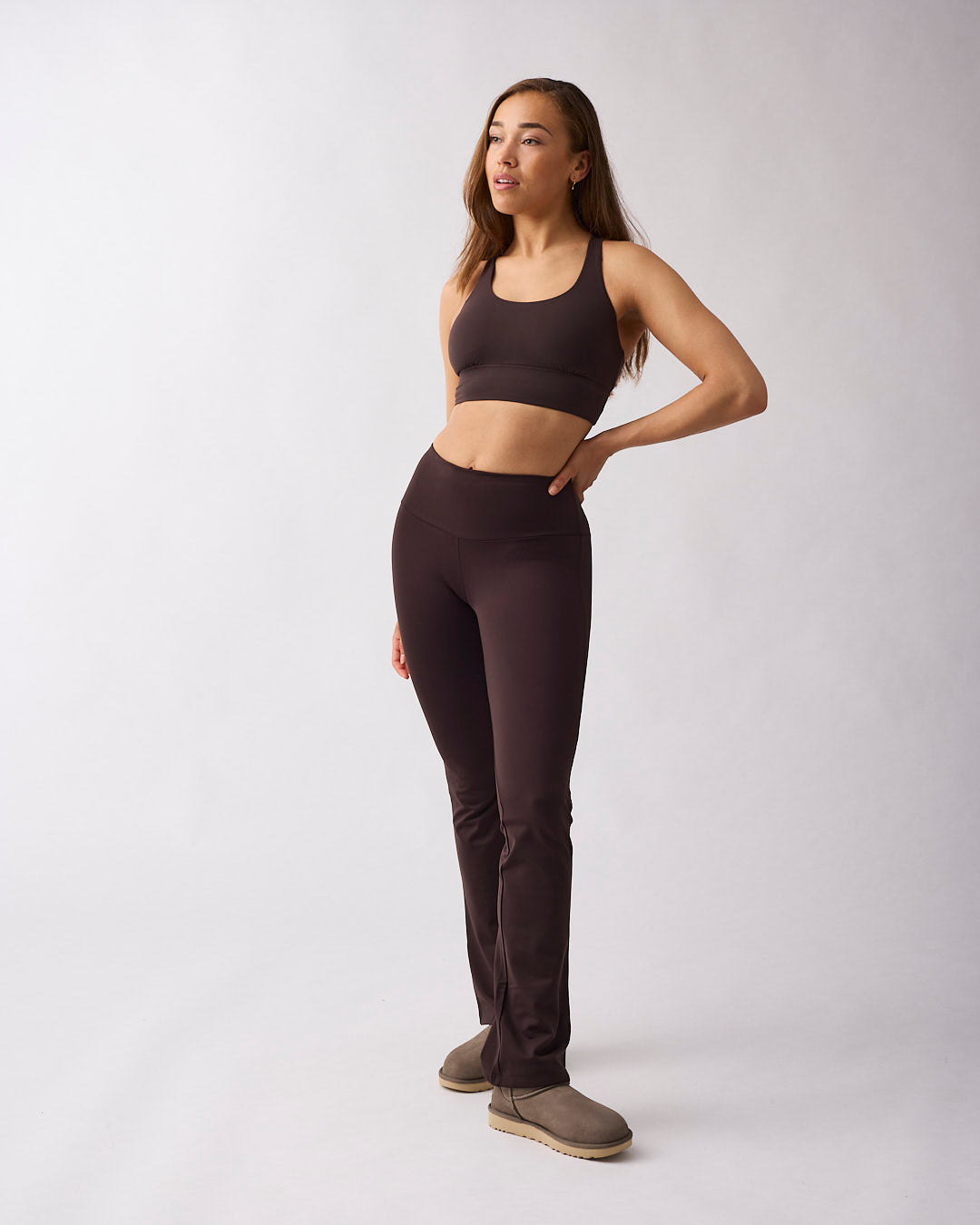 Pep sport bra Coffee