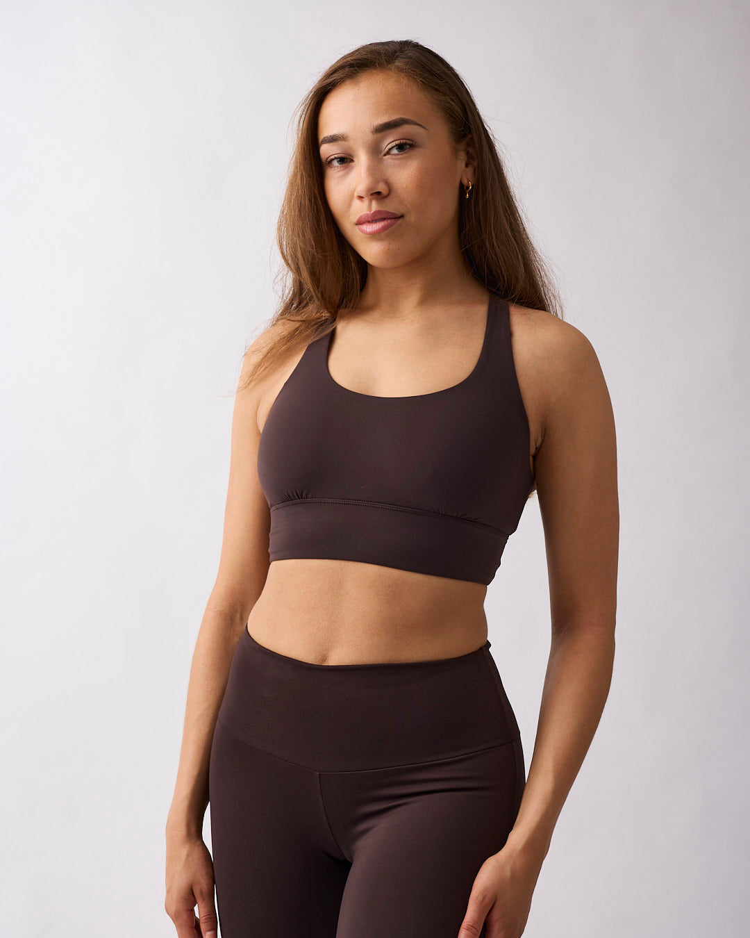 Pep sport bra Coffee