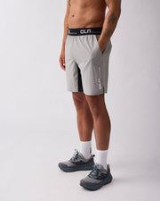 Dino stretch shorts Steel grey