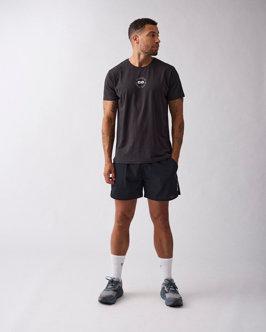 Progress t-shirt Dark grey