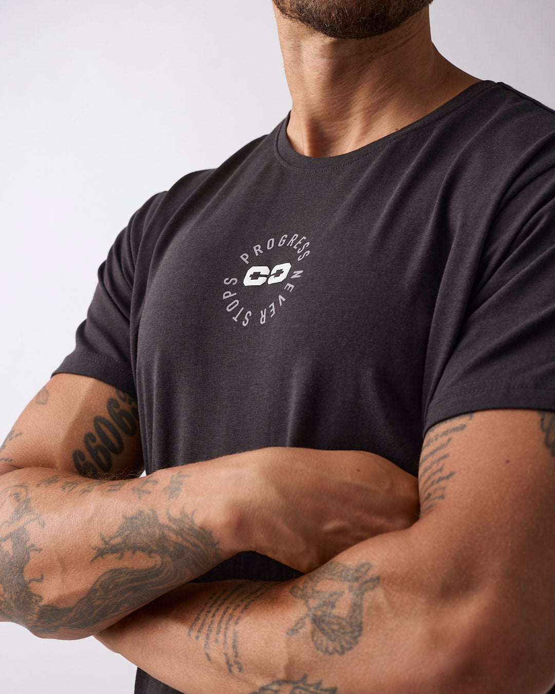 Progress t-shirt Dark grey