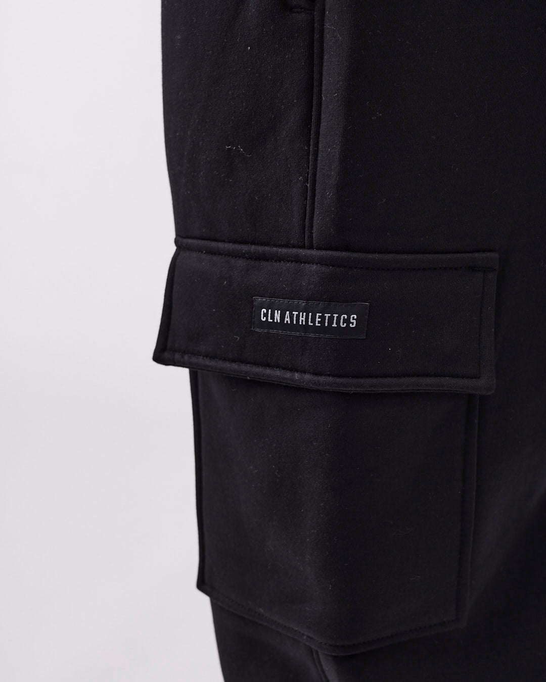 Edge cargo sweat pant Black