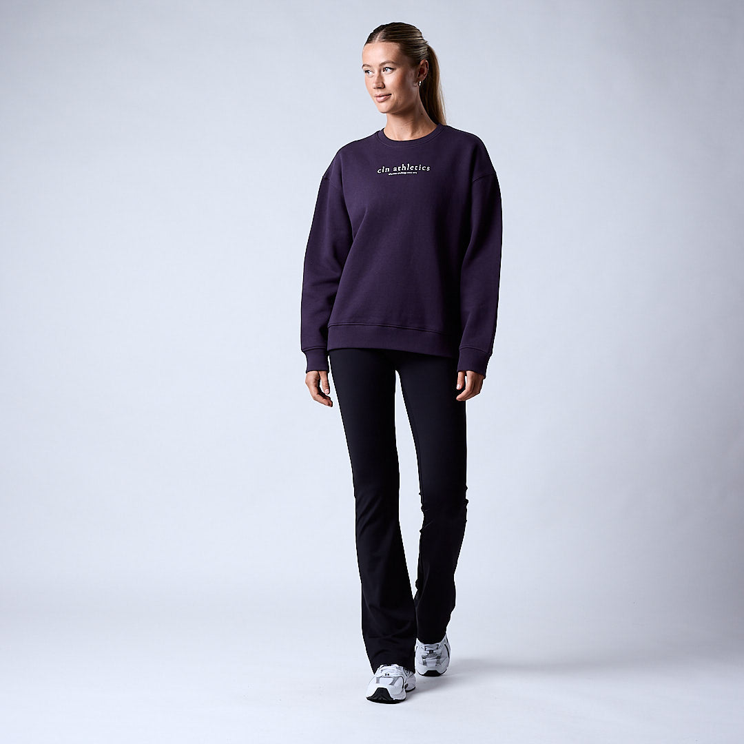 Everyday set Regular Black/Dark plum Wmn