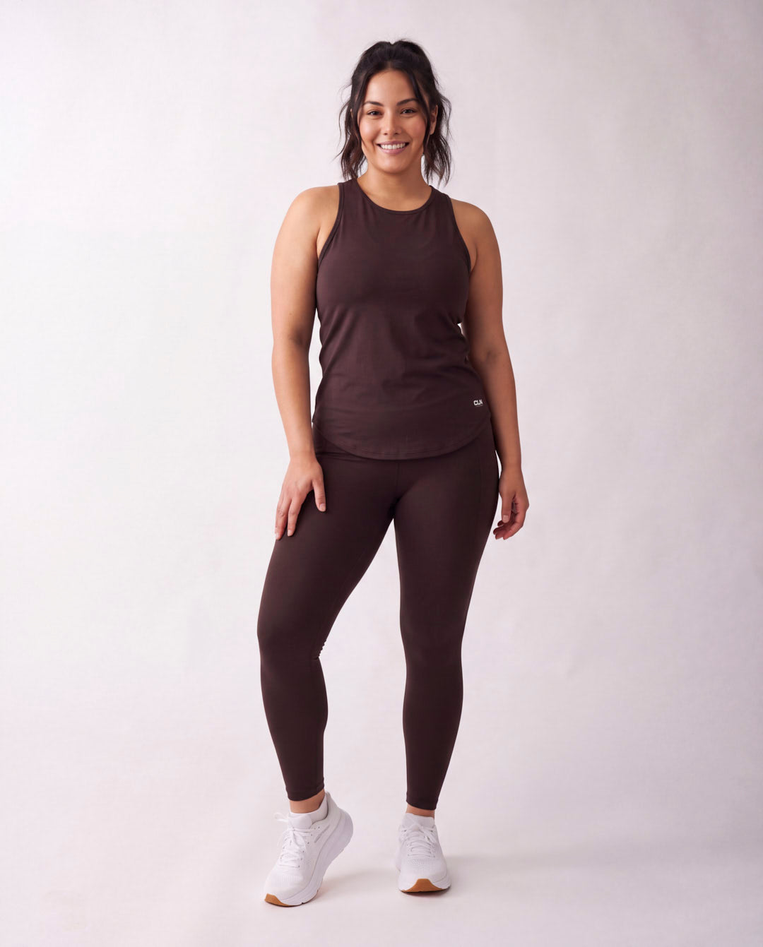 Laura tank top Coffee