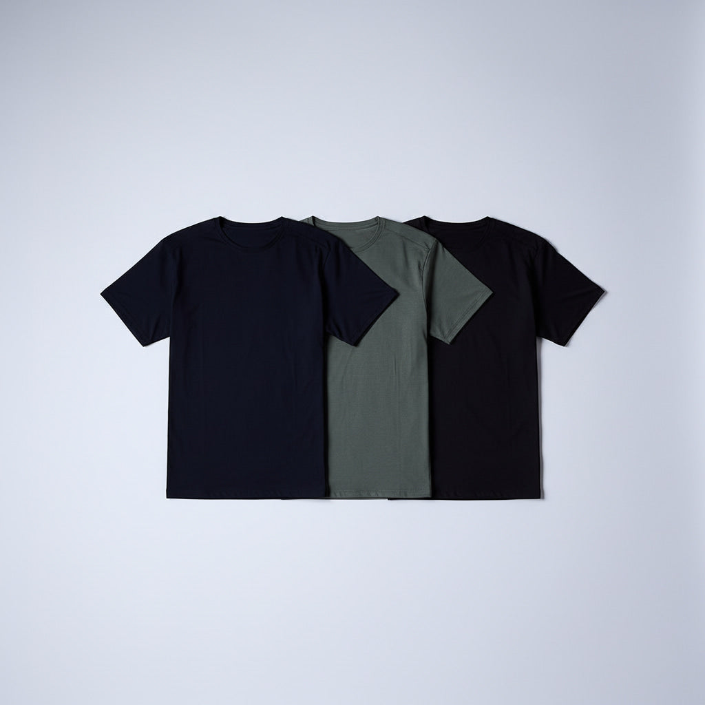 Bamboo t-shirt 3-pack Men