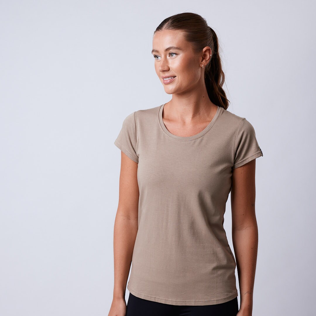 tränings t-shirt dam