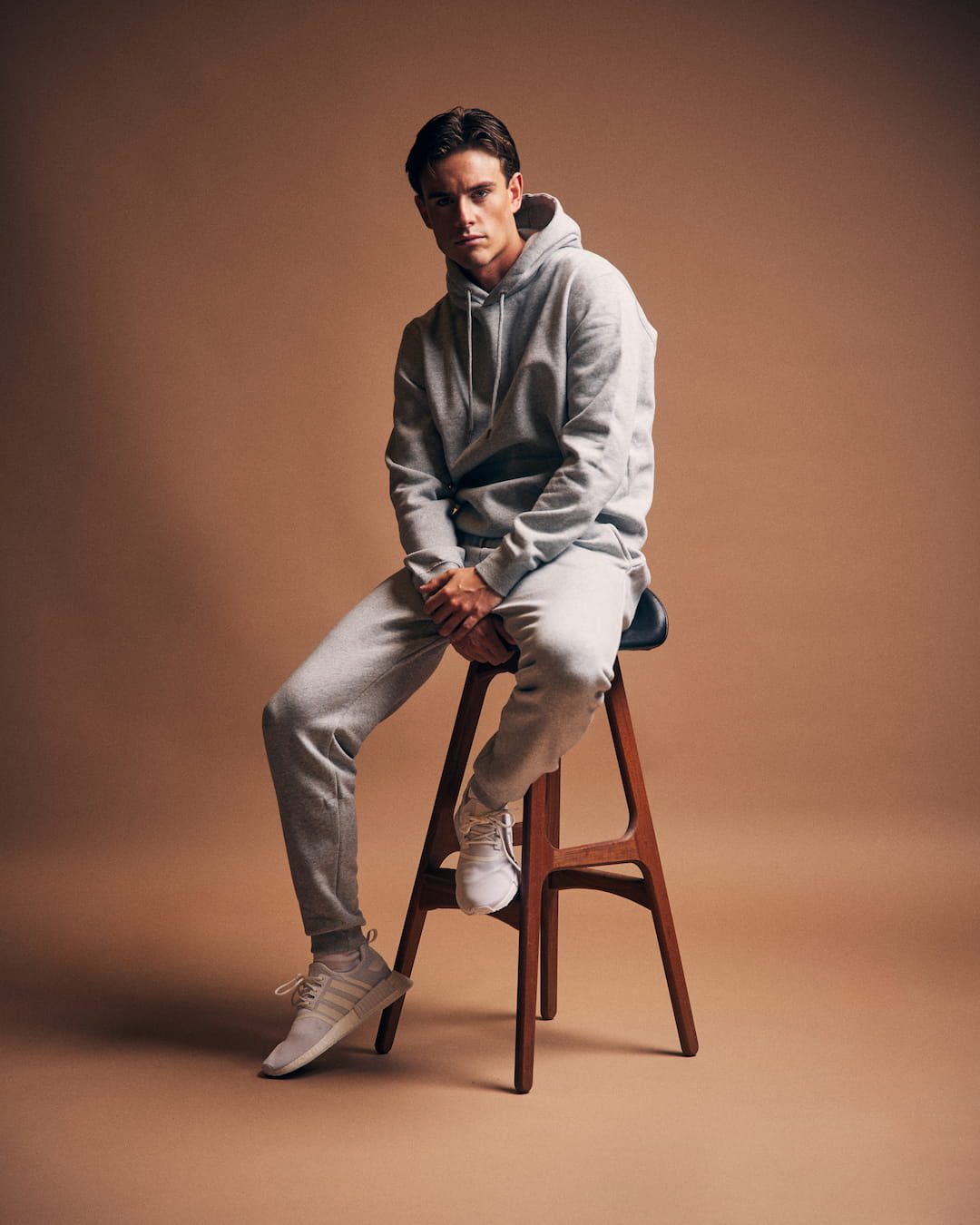 Sweat set Grey melange Men