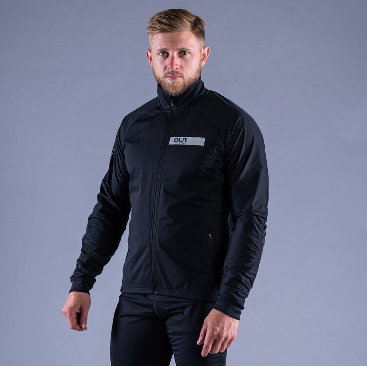 CLN Athletics Jacka löpning Svart Herr Lava stretch jacket Black