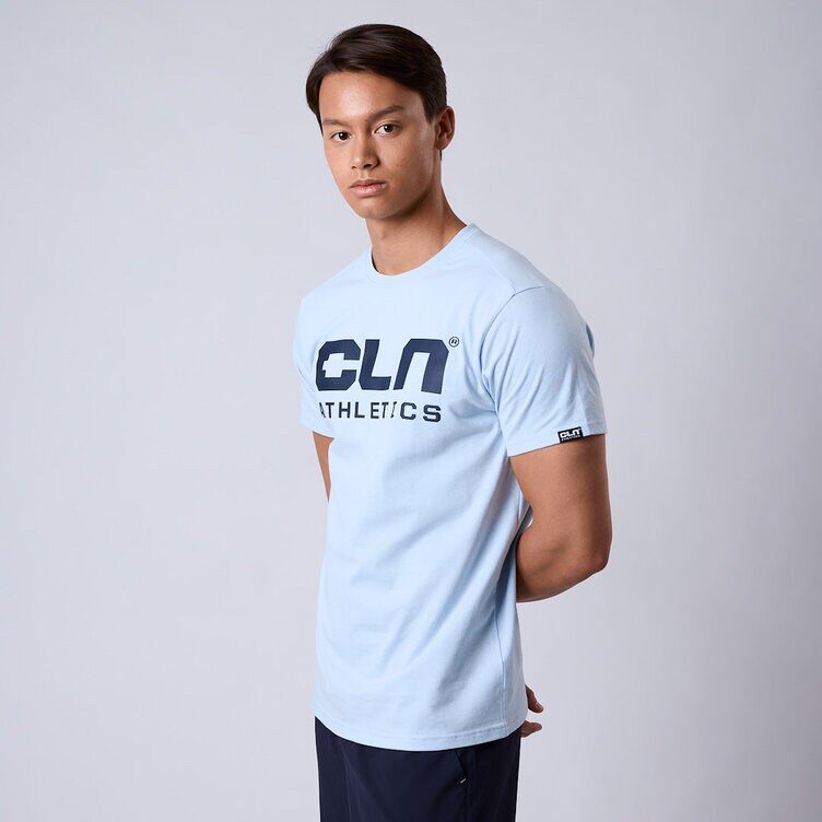 CLN Athletics T-shirt träning Blå Herr Promo t-shirt Sky blue