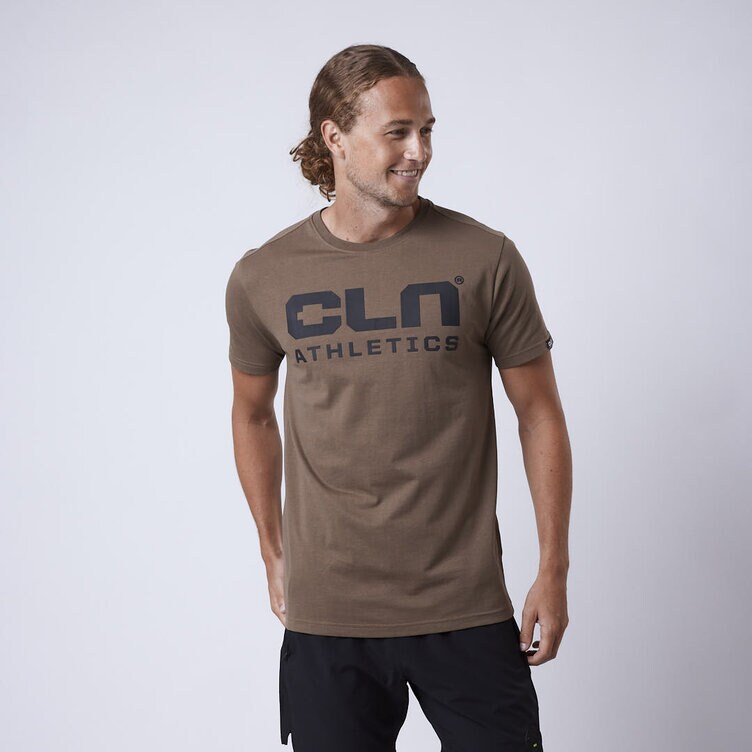 CLN Athletics T-shirt träning Brun Herr Promo t-shirt Stone