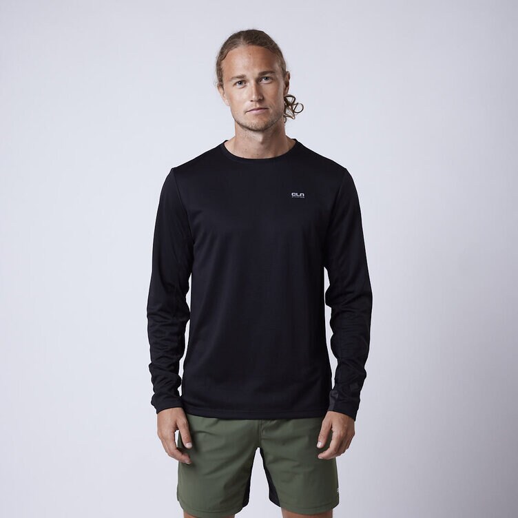 CLN Athletics Långärmad träningströja Svart Herr Groove longsleeve Black