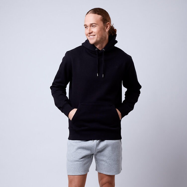CLN Athletics Hoodie Svart Herr Core hoodie Men Black