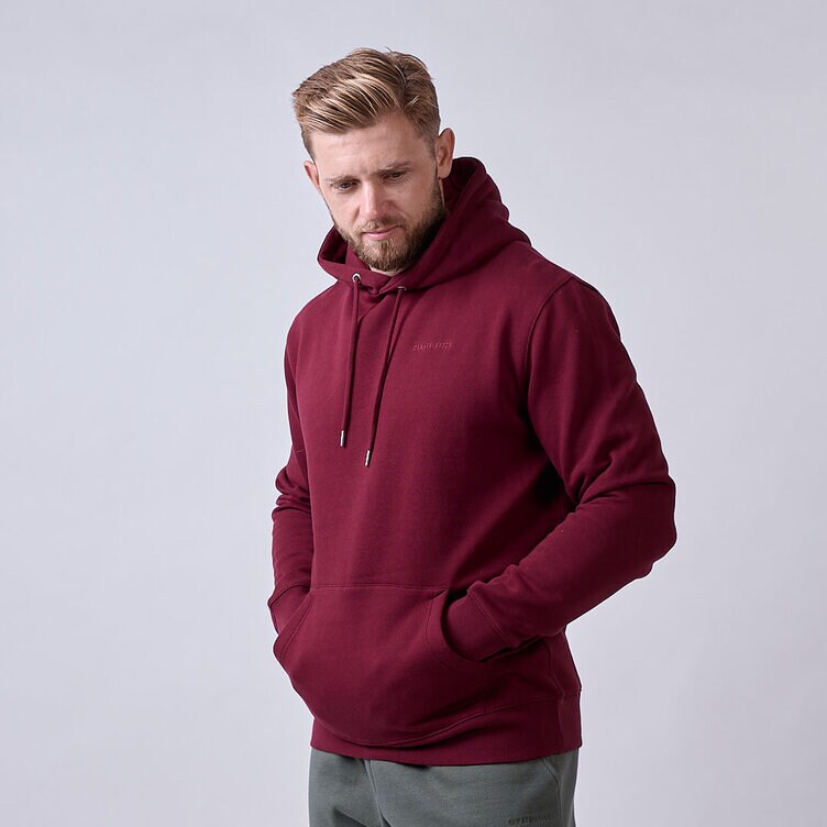 CLN Athletics Hoodie Burgundy Herr Core hoodie Men Dark red