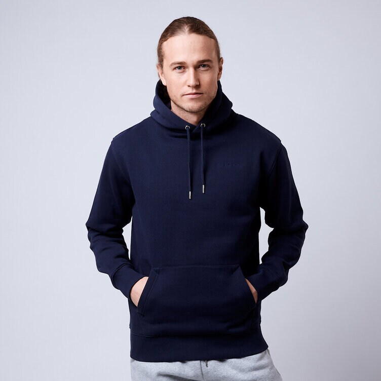 CLN Athletics Hoodie Mörkblå Herr Core hoodie Men Navy