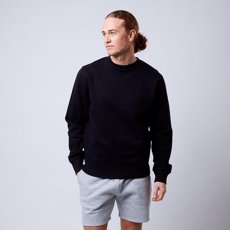 CLN Athletics Sweatshirt Svart Herr Core sweatshirt Men Black