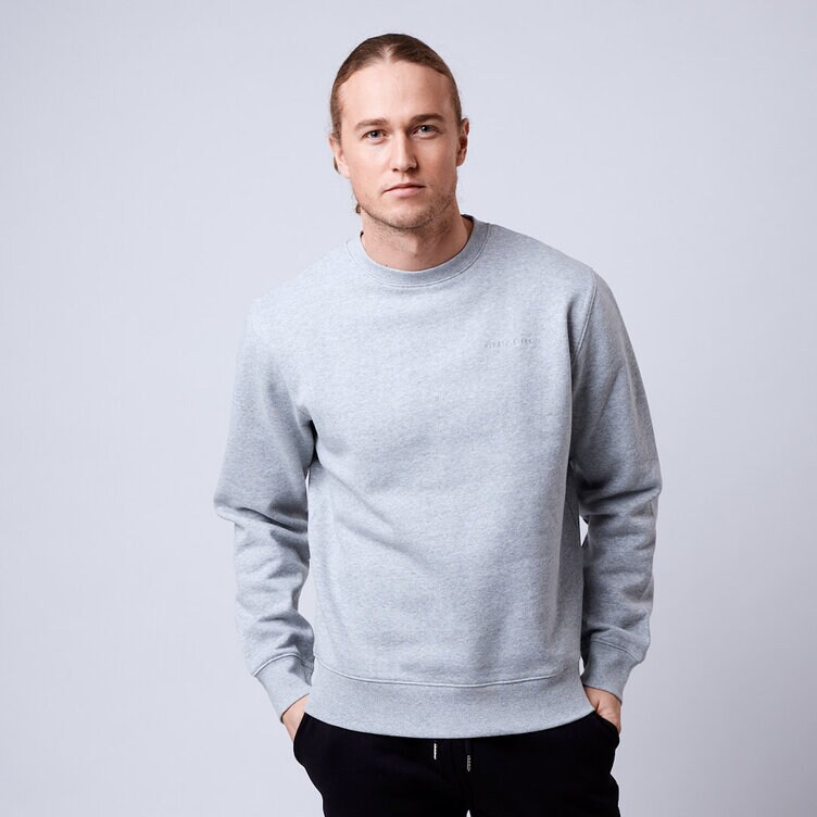 CLN Athletics Sweatshirt Grå Herr Core sweatshirt Men Grey melange