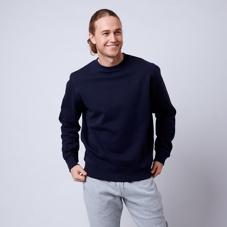 CLN Athletics Sweatshirt Mörkblå Herr Core sweatshirt Men Navy