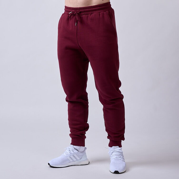 CLN Athletics Mjukisbyxa Burgundy Herr Core sweatpants Men Dark red