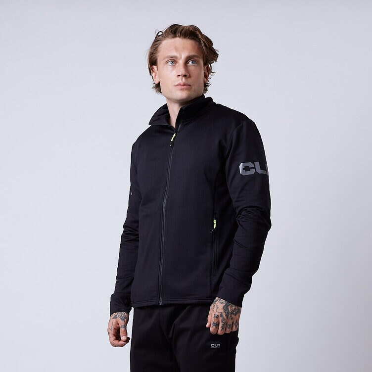 CLN Athletics Tröja träning Svart Herr Lane full zip Black