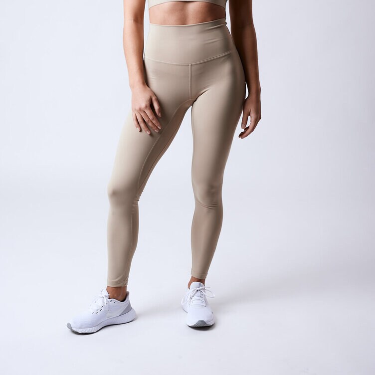 CLN Athletics Träningstights Beige Dam Fuse tights Beige