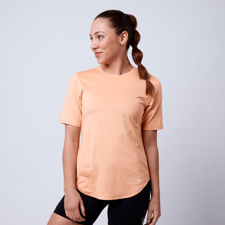 CLN Athletics T-shirt träning Aprikos Dam Gwen t-shirt Peach