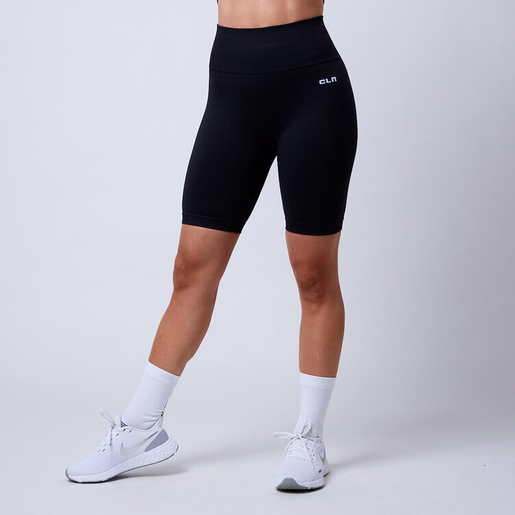 CLN Athletics Seamless biker shorts Svart Dam Victory seamless biker shorts Black