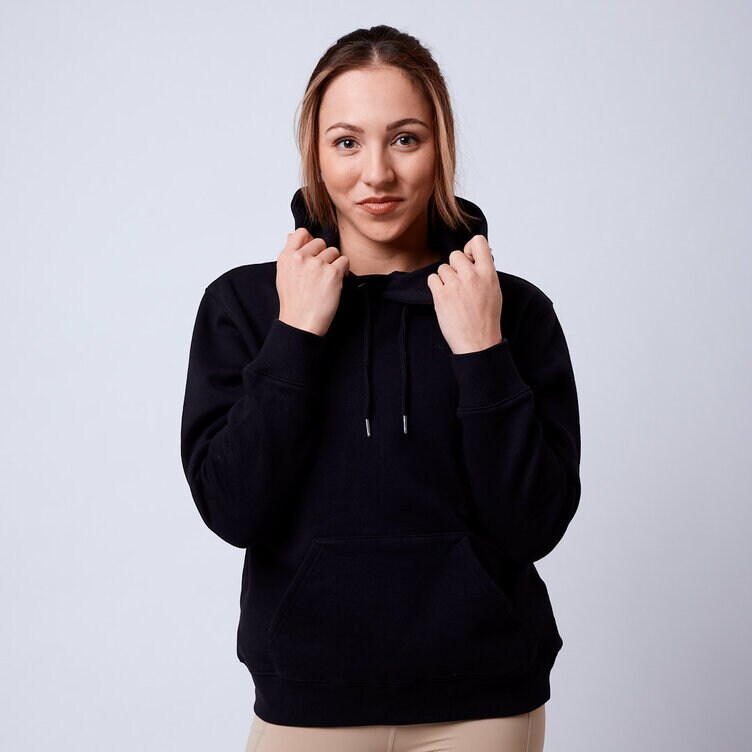 CLN Athletics Hoodie Svart Dam Core hoodie Wmn Black
