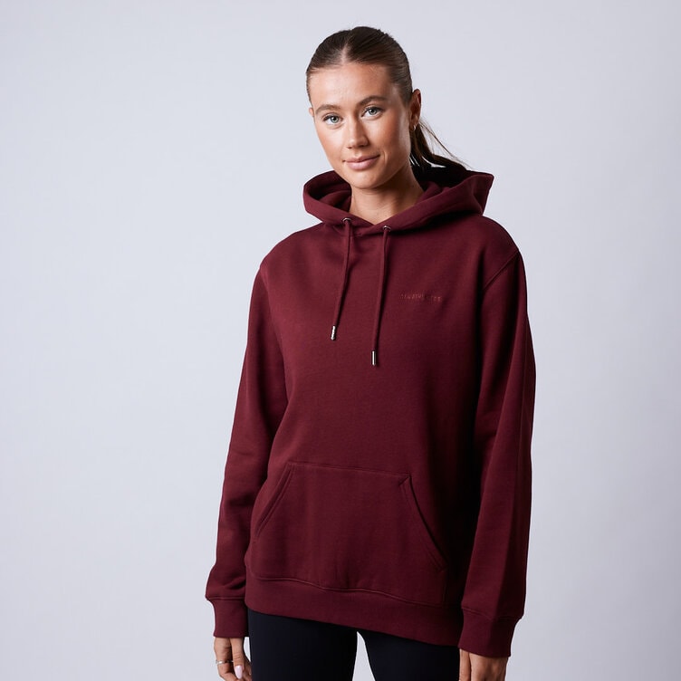 CLN Athletics Hoodie Burgundy Dam Core hoodie Wmn Dark red