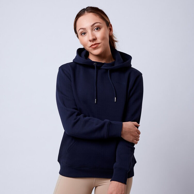 CLN Athletics Hoodie Blå Dam Core hoodie Wmn Navy