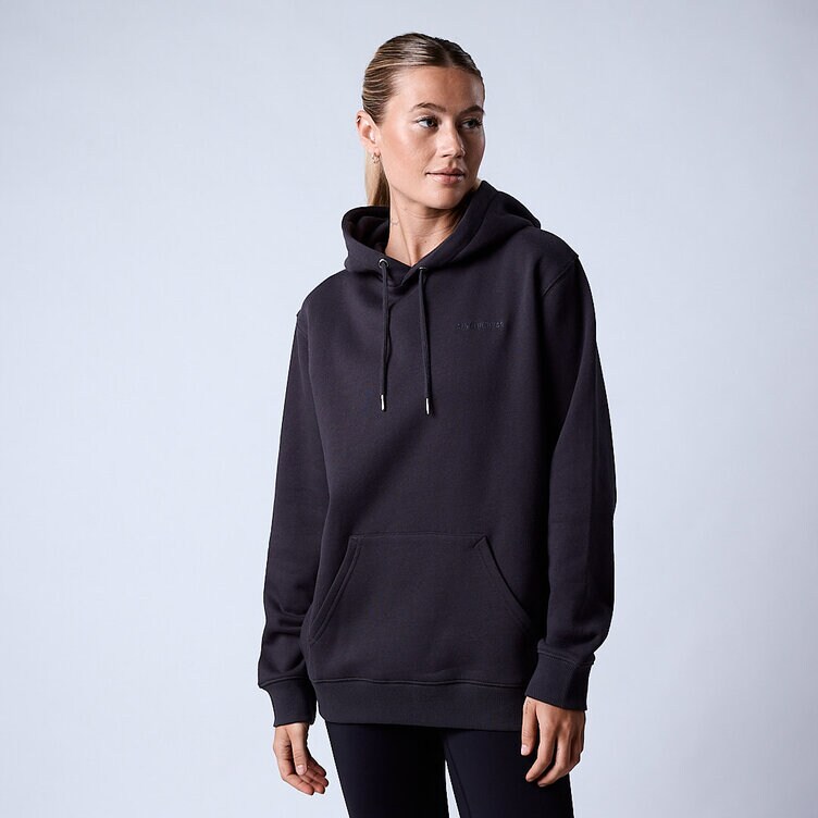 CLN Athletics Hoodie Grå Dam Core hoodie Wmn Charcoal