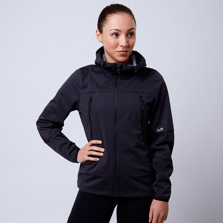 CLN Athletics Jacka löpning Svart Dam Master stretch jacket Wmn Dark grey