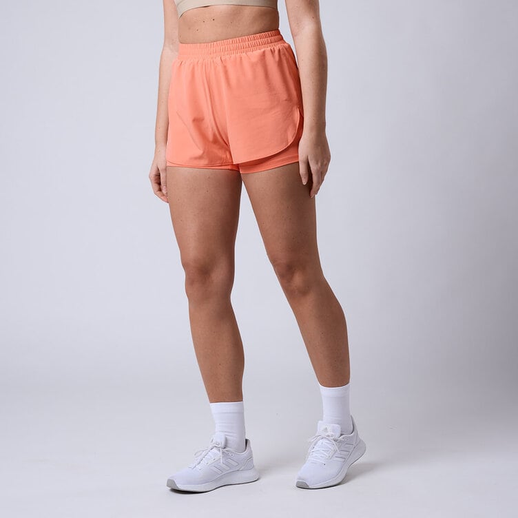 CLN Athletics Träningsshorts Rosa Dam Ultra 2 in 1 shorts Coral peach