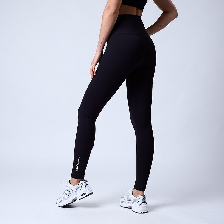 CLN Athletics Träningstights Svart Dam Fuse tights 2.0 Tall Black