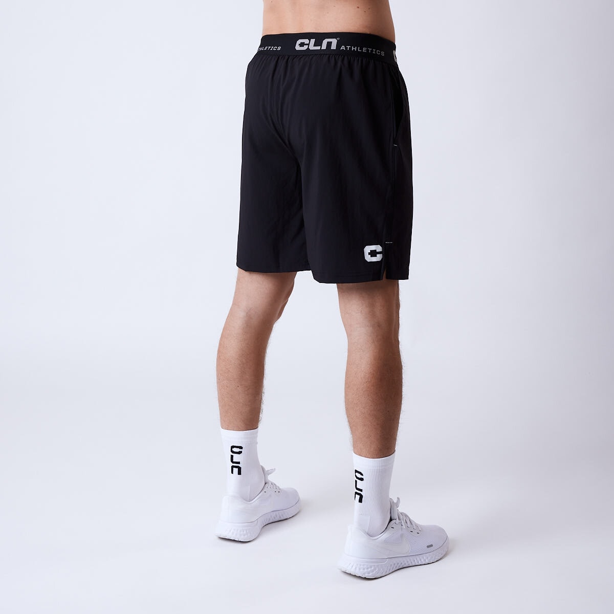 Dino stretch shorts Black