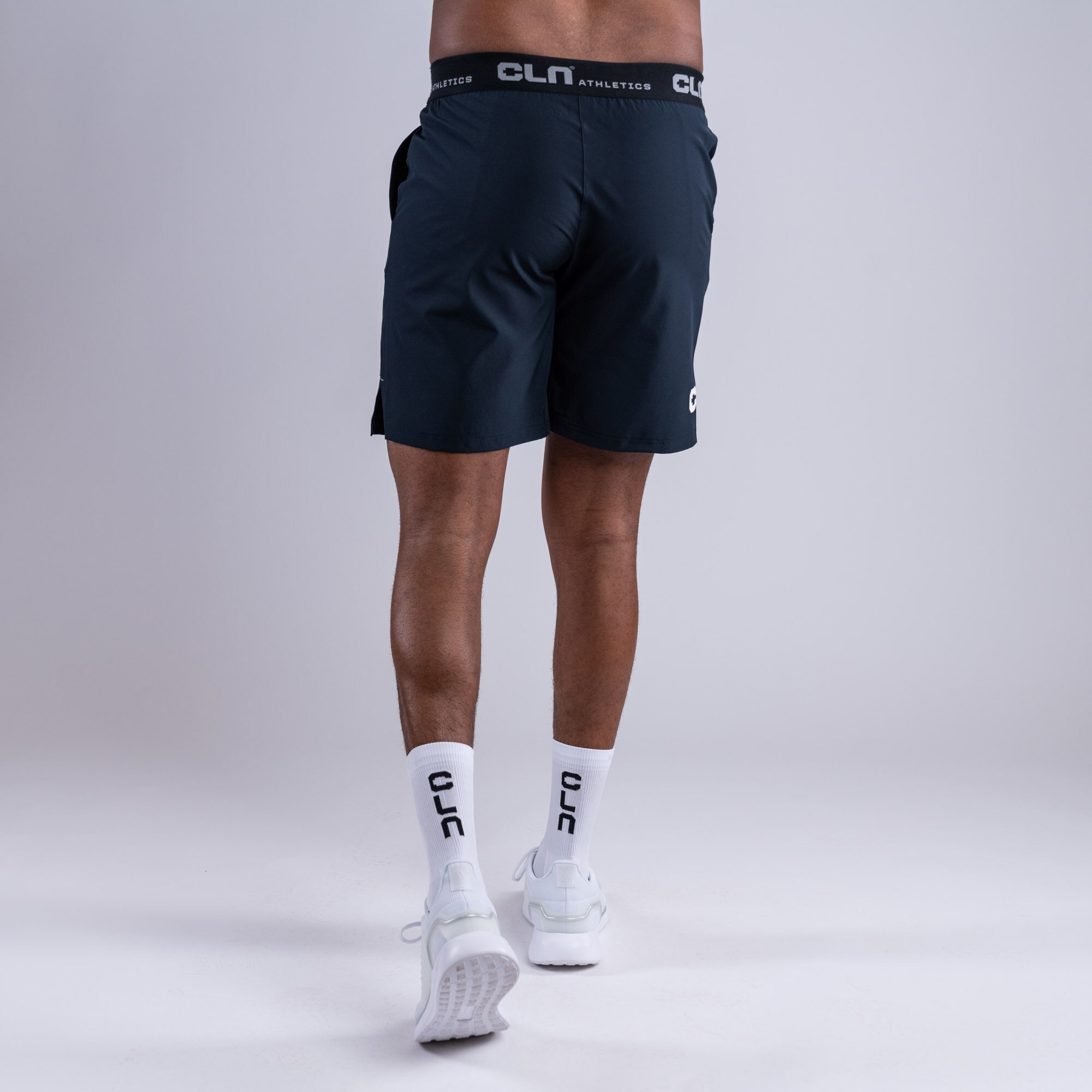 Dino stretch shorts Midnight blue