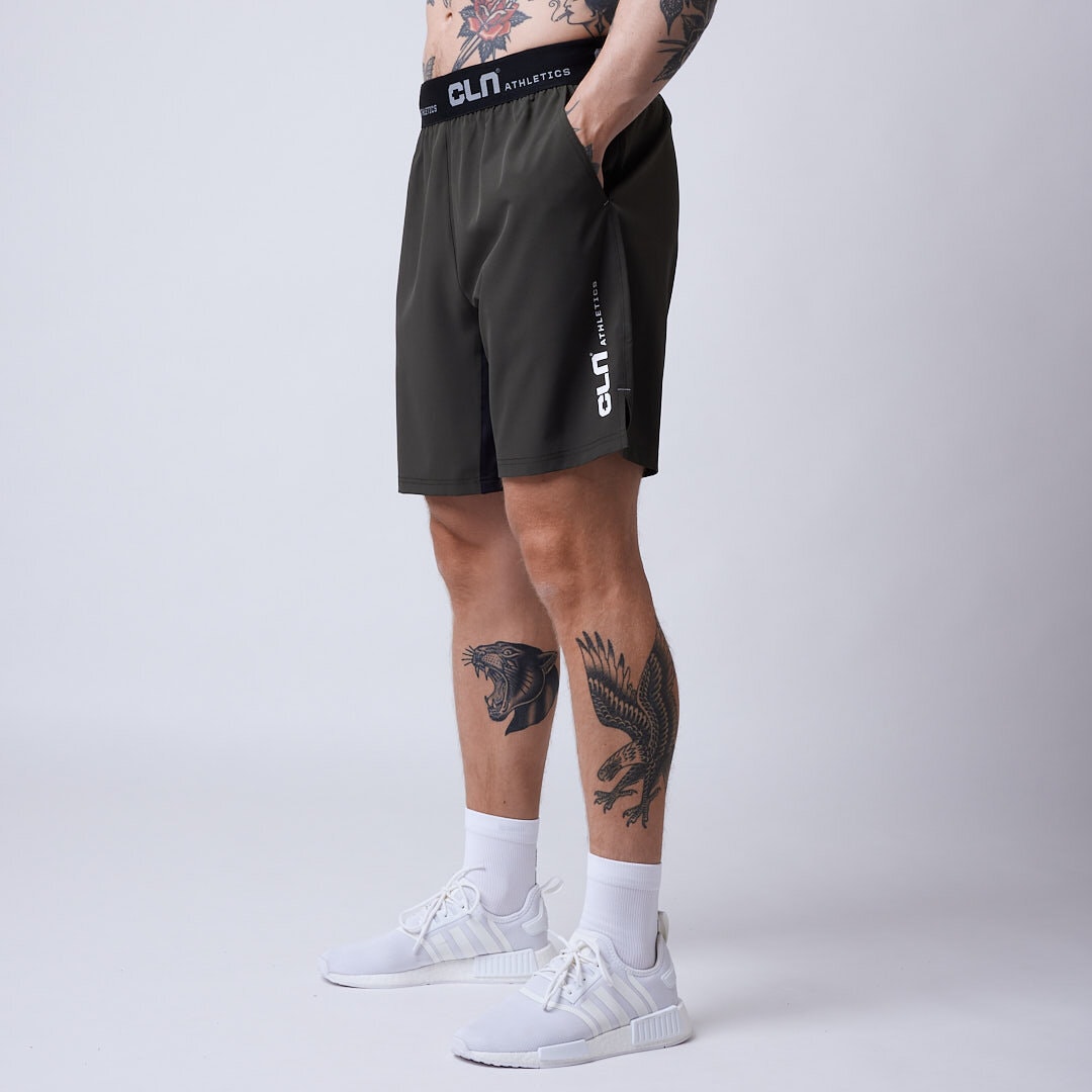 Dino stretch shorts Peat