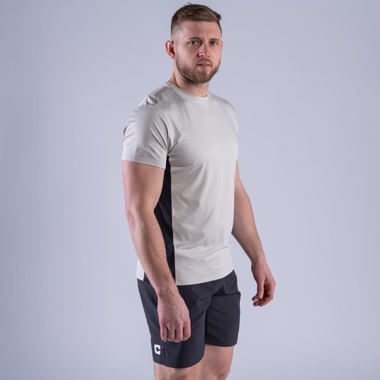 Mist t-shirt Moon grey
