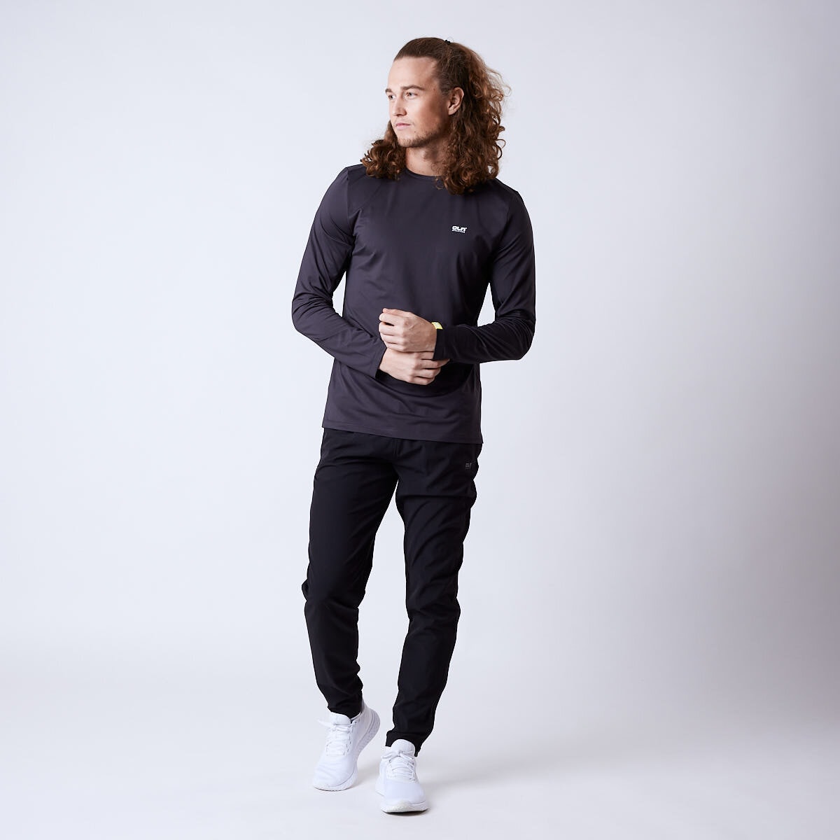 Dawn longsleeve shirt Charcoal