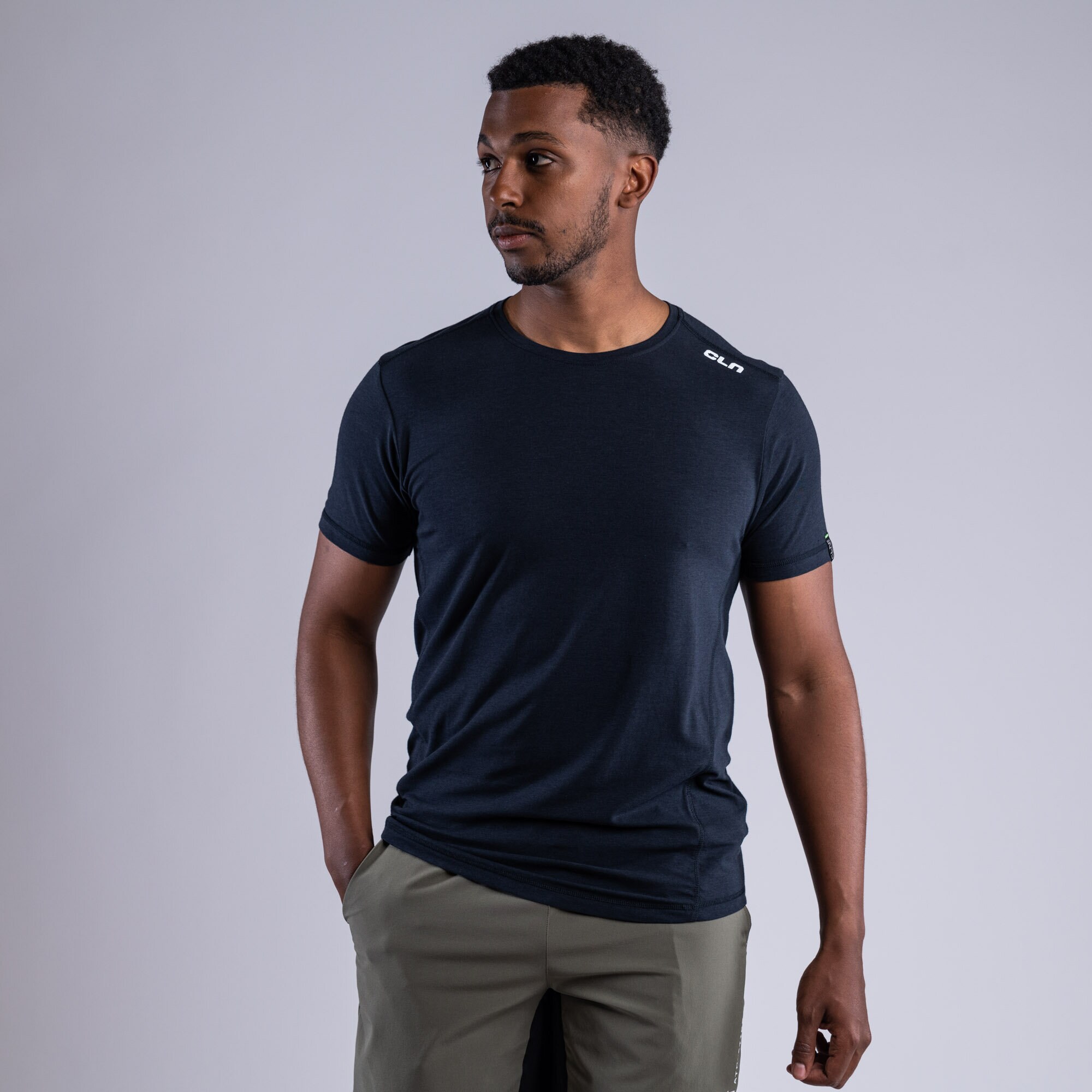 Trap bamboo t-shirt Midnight blue