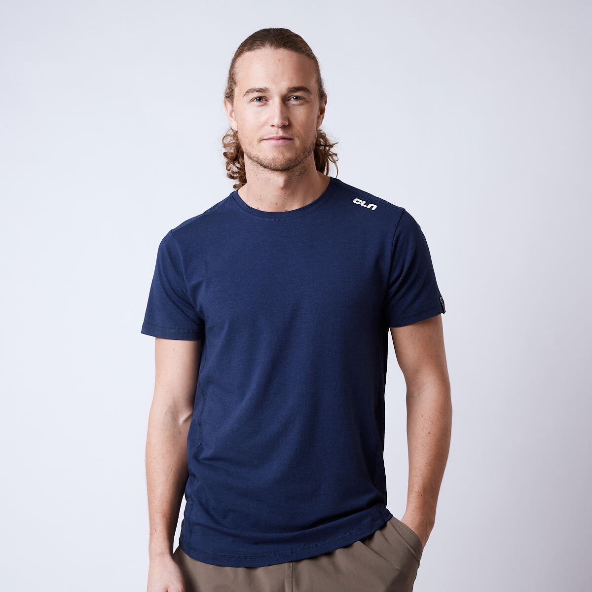 Trap bamboo t-shirt Dark blue