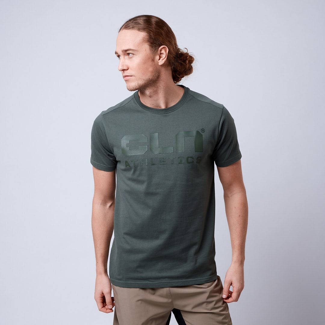 Promo t-shirt Moss green