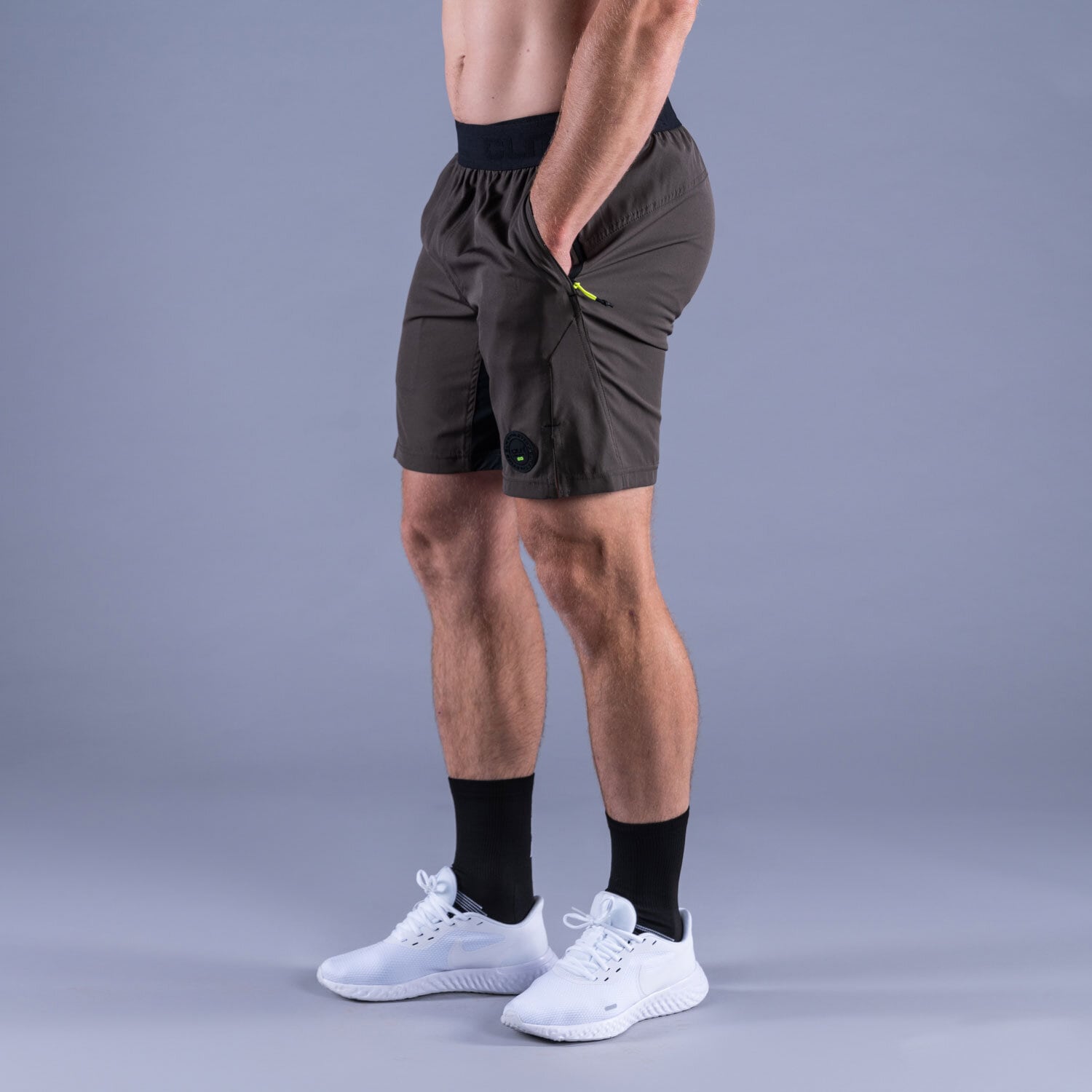 Energy stretch shorts Black olive