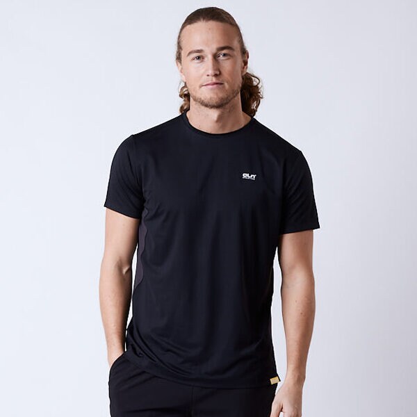 Adapt mesh t-shirt Black